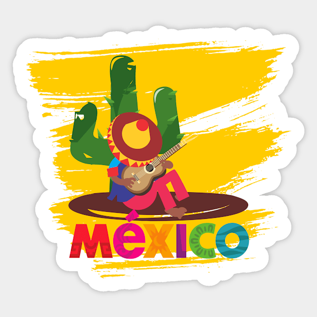 VIVA LA MEXICO, VACATION, SIESTA, TRANQUILO Sticker by Degopine